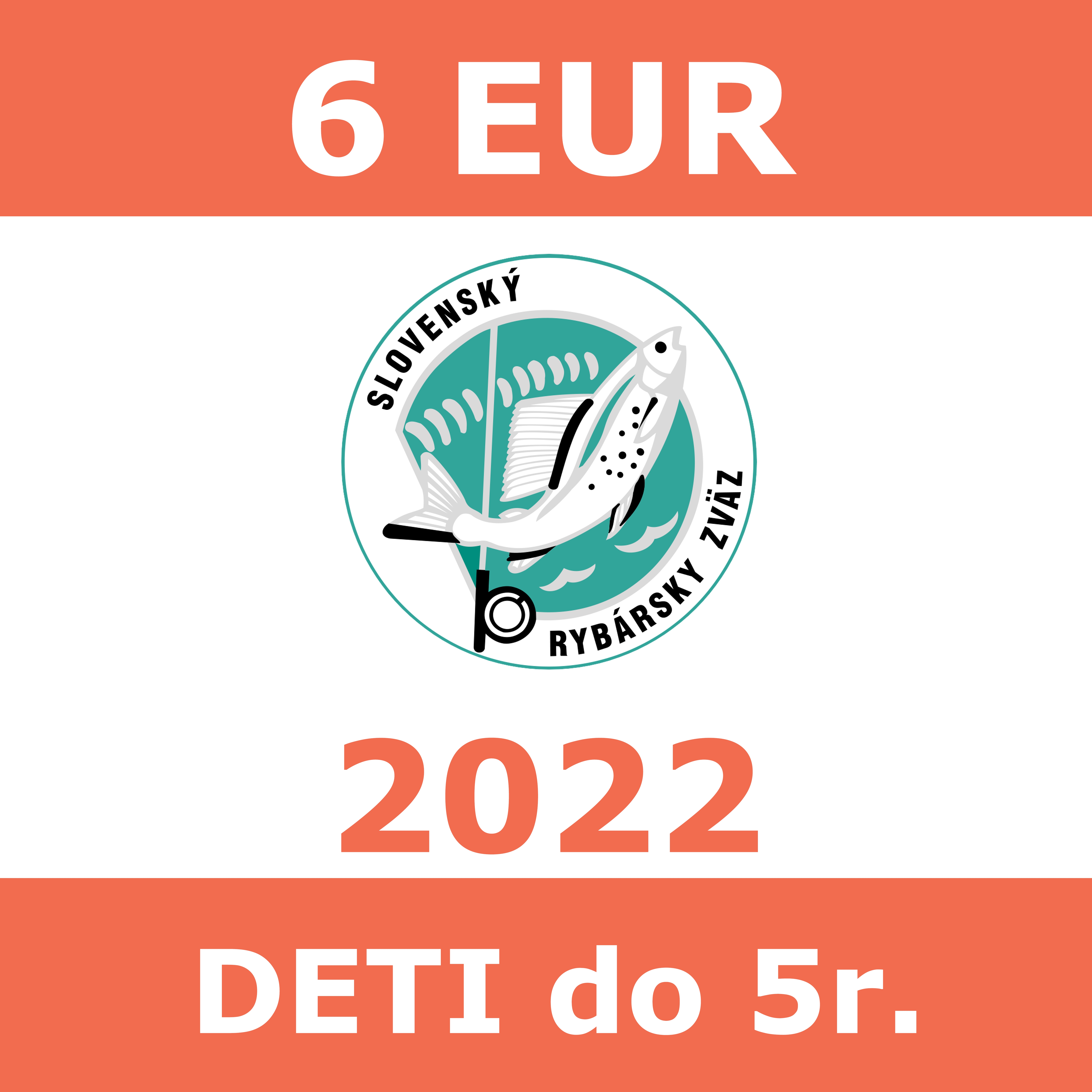 1.0 DETI do 5 r.- zápisné, členský príspevok a členský preukaz 2022 - nový člen