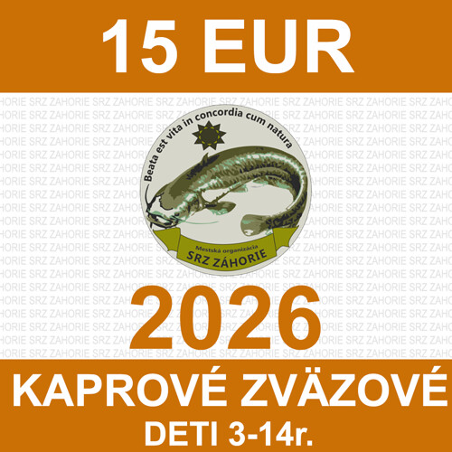 3. DETI 3-14 r. - kaprové zväzové povolenie 2026