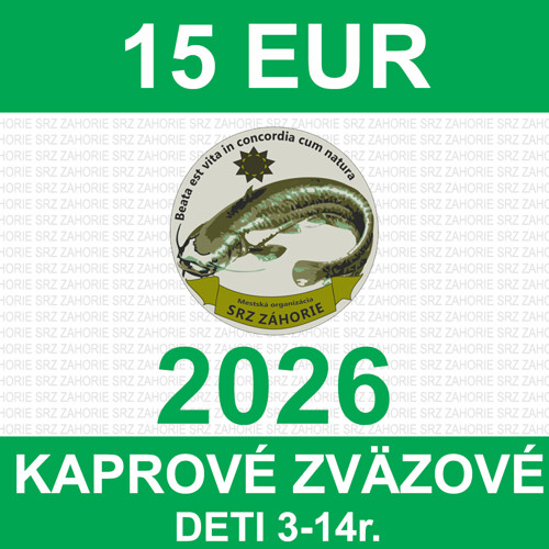 3. DETI 3-14 r. - kaprové zväzové povolenie 2026