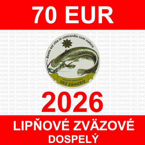 8. DOSPELÝ - lipňového zväzové povolenie 2026