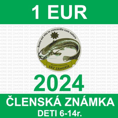 1. DETI 6-14 r. - členská známka 2024