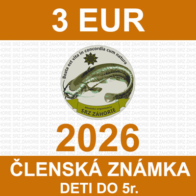 1. DETI do 5 r.- členská známka 2026