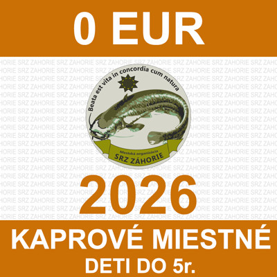 2. DETI do 5 r.- kaprové miestne povolenie 2026