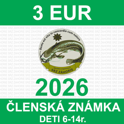 1. DETI 6-14 r. - členská známka 2026