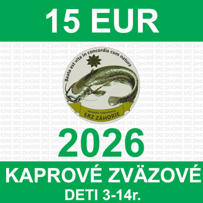 3. DETI 3-14 r. - kaprové zväzové povolenie 2026