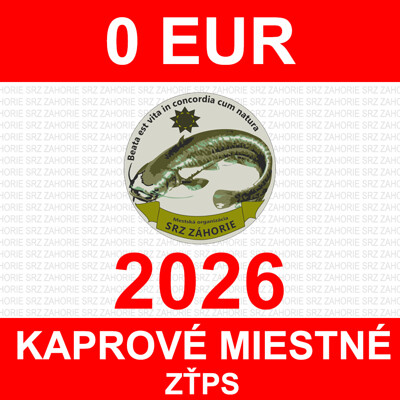 4. DOSPELÝ - kaprové miestne povolenie ZŤPS 2026