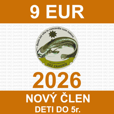 1. DETI do 5 r.- zápisné, členský príspevok a členský preukaz 2026 - nový člen...
