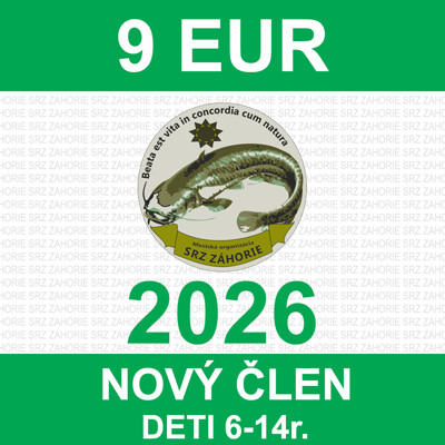 1. DETI do 6-14 r.- zápisné, členský príspevok a členský preukaz 2026 - nový č...