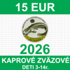 3. DETI 3-14 r. - kaprové zväzové povolenie 2026