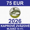 3. MLÁDEŽ 15-17 r. - kaprové zväzové povolenie 2026