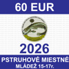 2. MLÁDEŽ 15-17r. - pstruhové miestne povolenie - člen z inej organizácie 2026